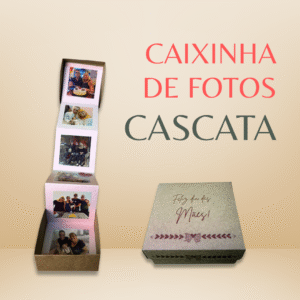 Caixinha de fotos Cascata