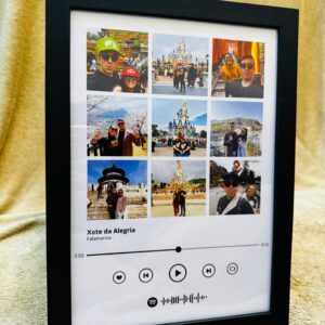 Quadro Personalizado Dia dos Namorados - Spotify